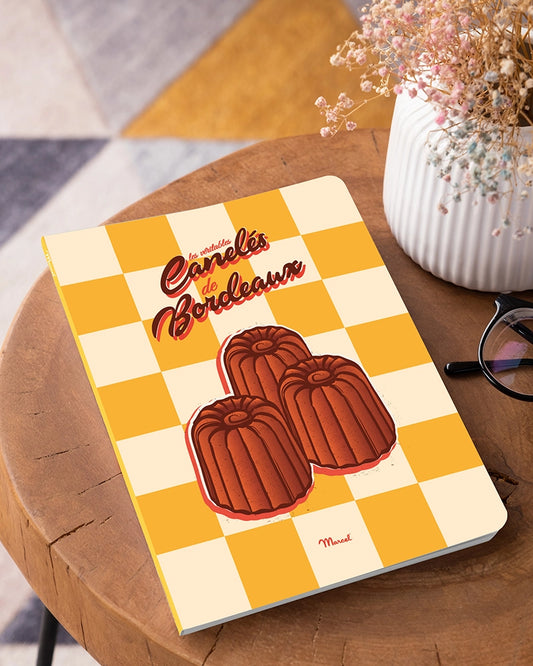 Carnet de notes A5 144 pages BORDEAUX "Canelés"