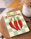 Carnet de notes A5 144 pages "Piment d'Espelette"