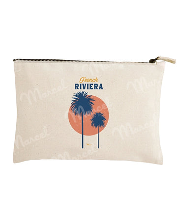 Pochette Travel Color FRENCH RIVIERA "Palmiers"