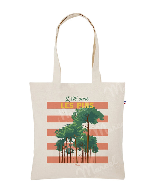 Tote Bag "Summer under the pines"