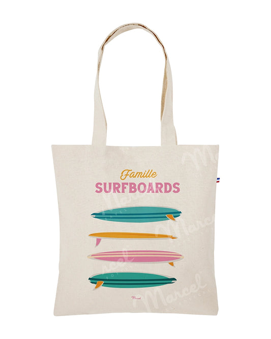 Tote Bag "Famille Surfboards"