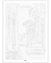 Poster Coloriage Mystère "Forêt des LANDES"