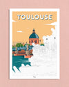 Poster Coloriage Mystère TOULOUSE "Dôme de la Grave"