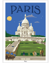 Poster Coloriage Mystère PARIS "Sacré-Coeur"