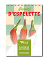 Carnet de Coloriage "Piment d'Espelette"