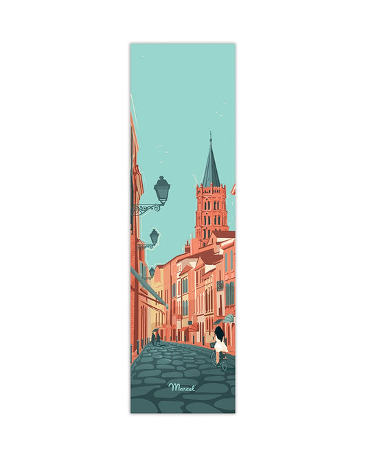Marque-Page TOULOUSE "Rue du Taur"