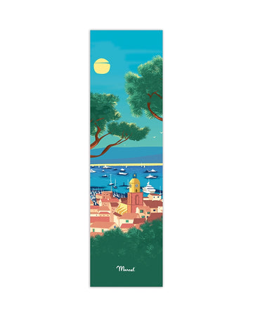 Marque-Page SAINT-TROPEZ "The French Riviera"