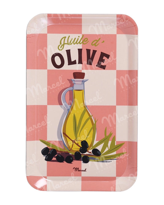 Petit Plateau de Cuisine TRAVEL COLOR "Huile d'Olive"