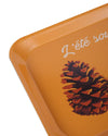 Petit Plateau de Cuisine Travel Color "Pigne de Pin"