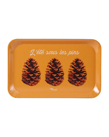 Petit Plateau de Cuisine Travel Color "Pigne de Pin"