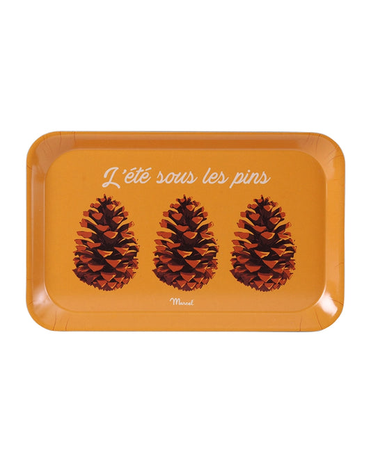 Petit Plateau de Cuisine Travel Color "Pigne de Pin"
