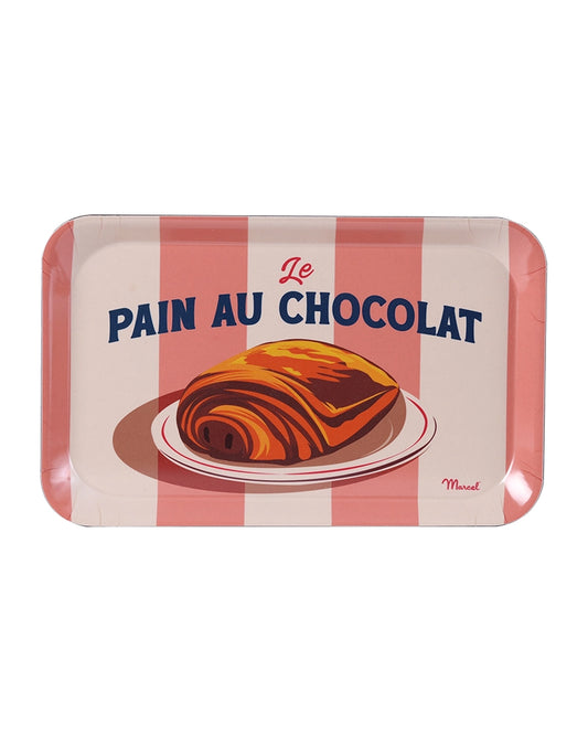 Petit Plateau de Cuisine TRAVEL COLOR "Le Pain au Chocolat"