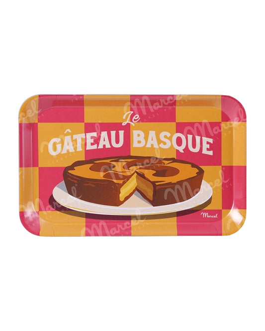 Petit Plateau de Cuisine TRAVEL COLOR "Gâteau Basque"