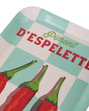 Petit Plateau de Cuisine TRAVEL COLOR "Piment d'Espelette"