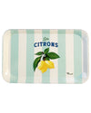 Small Travel Colour Kitchen Tray "Lemons"