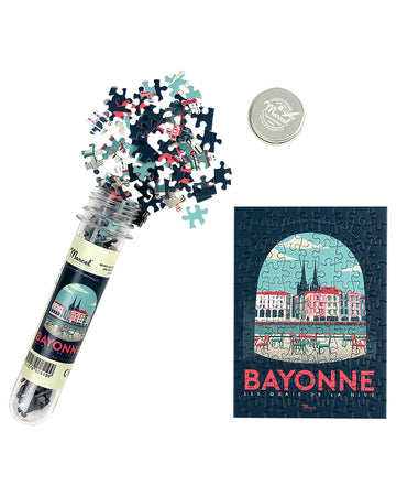 Mini-Puzzle BAYONNE "Quais de Nive"