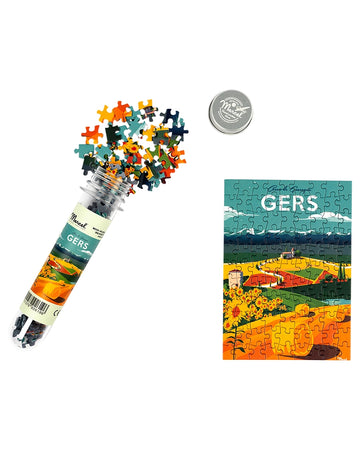 Mini-Puzzle GERS "Coeur de Gascogne"