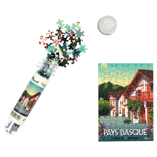 Mini-Puzzle PAYS BASQUE "Village Basque"