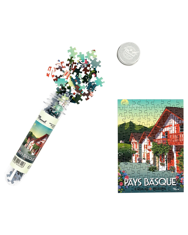 Mini-Puzzle PAYS BASQUE "Village Basque"