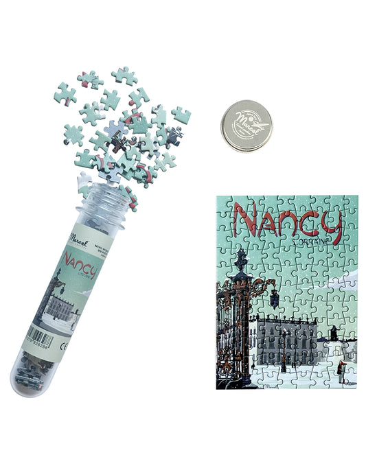 Mini-Puzzle NANCY "sous la neige"