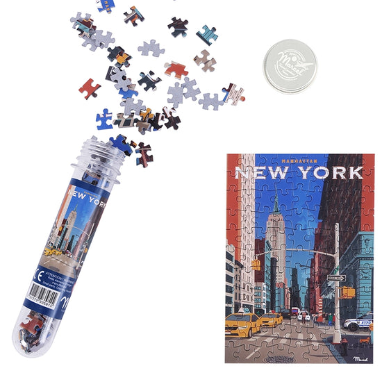 Mini-Puzzle NEW-YORK "Manhattan"