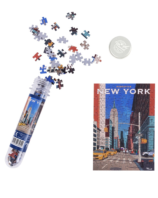 Mini-Puzzle NEW-YORK "Manhattan"