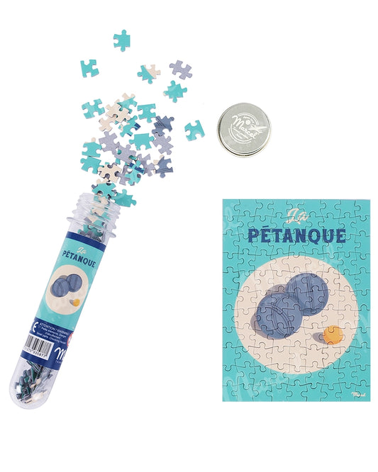 Mini-Puzzle Travel Color "La Pétanque"