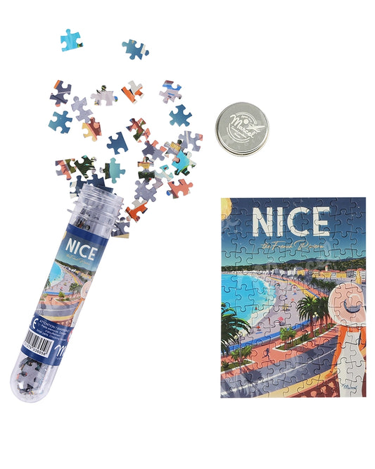 Mini-Puzzle NICE "French Riviera"