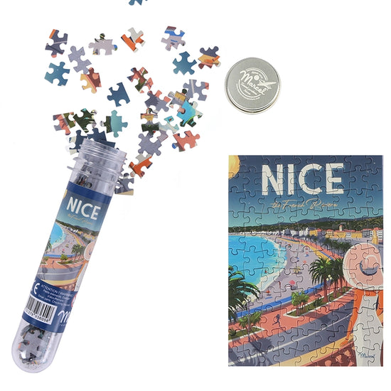 Mini-Puzzle NICE "French Riviera"