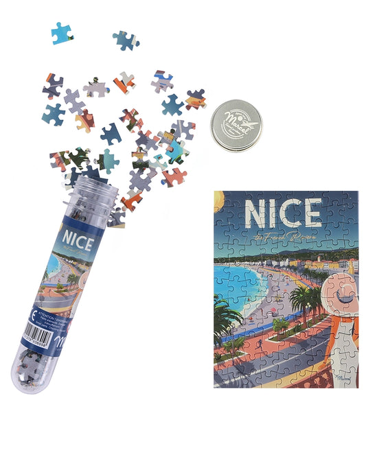 Mini-Puzzle NICE "French Riviera"