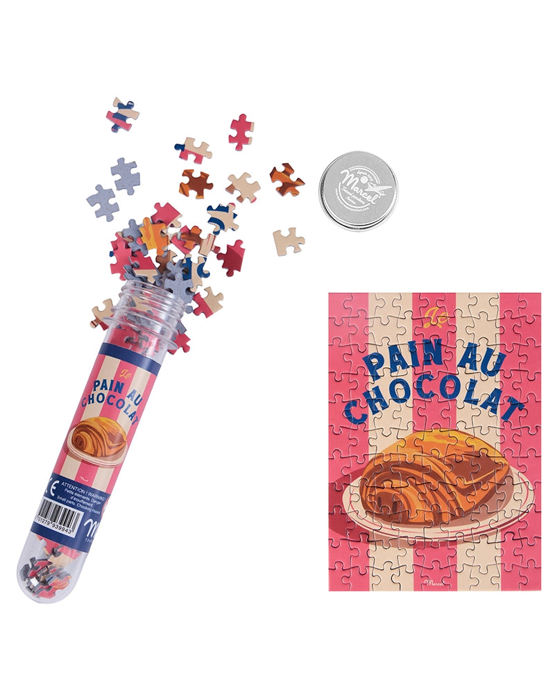 Mini-Puzzle "Le Pain au Chocolat"