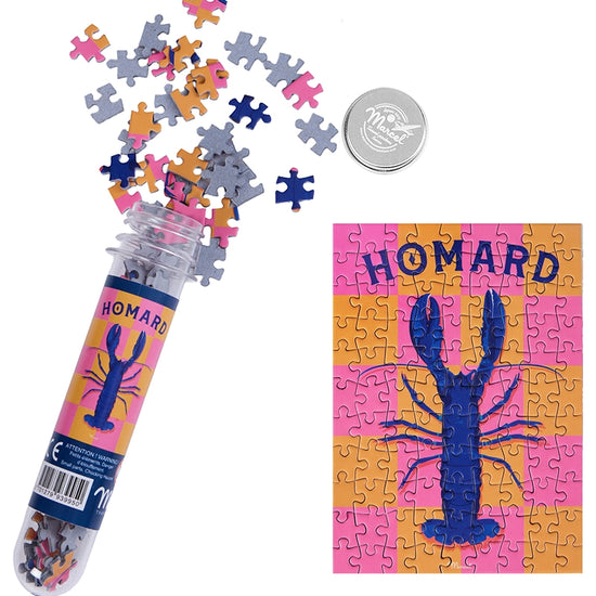 Mini-Puzzle Travel Color "Homard"