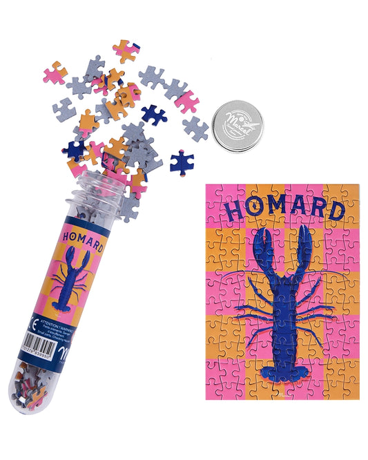 Mini-Puzzle Travel Color "Homard"