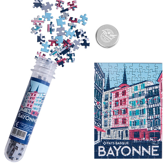 Mini-Puzzle BAYONNE "Rue Argenterie"
