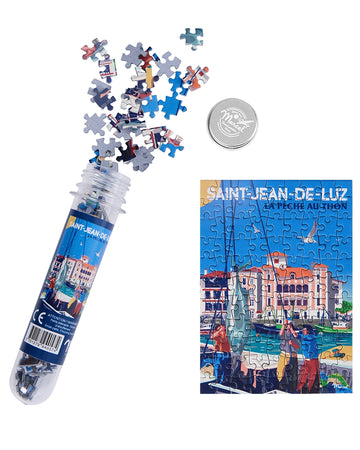 Mini-Puzzle SAINT-JEAN-DE-LUZ "Tuna Fishing"