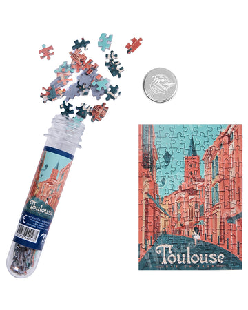 Mini-Puzzle TOULOUSE "Rue du Taur"