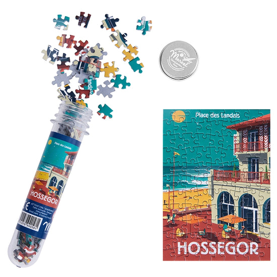 Mini-Puzzle HOSSEGOR "Place des Landais"