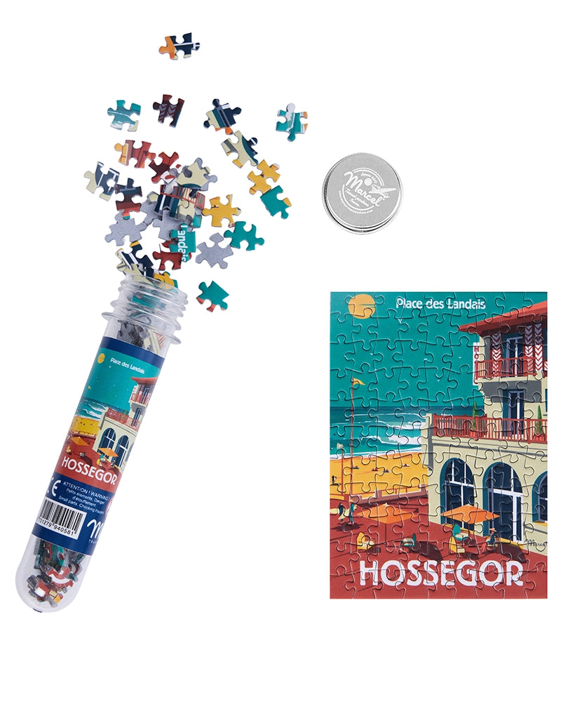 Mini-Puzzle HOSSEGOR "Place des Landais"
