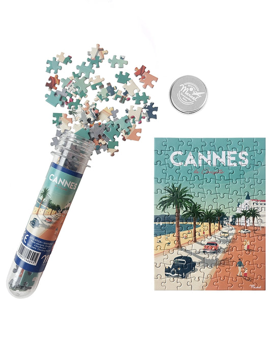 Mini-Puzzle CANNES "La Croisette"
