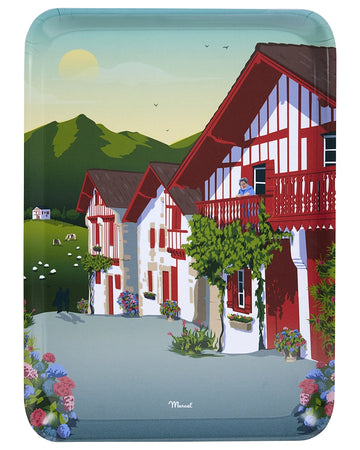 BASQUE COUNTRY "Basque Village" Kitchen Tray
