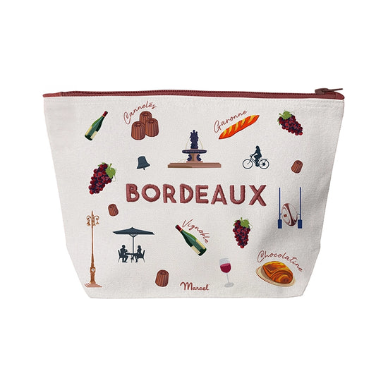 pochette bordeaux