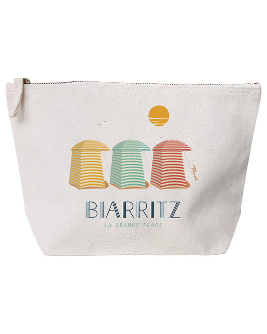 Pochette Travel Color BIARRITZ "Les tentes"