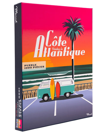 Puzzle CÔTE ATLANTIQUE "Van Sunset"