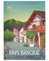 Puzzle PAYS BASQUE "Village Basque"