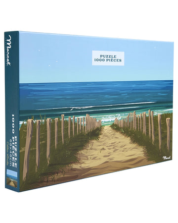 Puzzle LES LANDES "Plage"