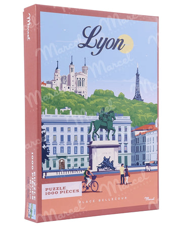 LYON "Place Bellecour" Puzzle