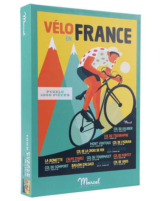 Puzzle "Vélo en France"
