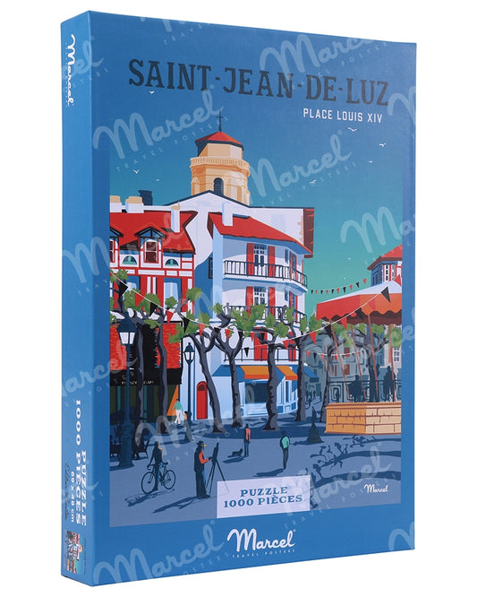 Puzzle SAINT-JEAN-DE-LUZ "Place Louis XIV"
