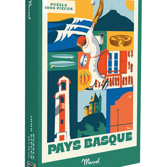 Puzzle City Color PAYS BASQUE