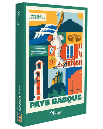 Puzzle City Color PAYS BASQUE
